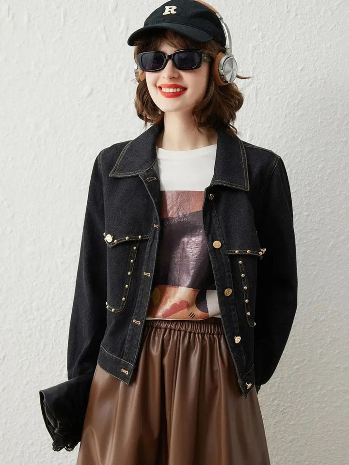 Women’s Denim Retro Jacket - Ava