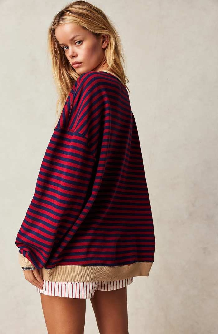 Women’s Oversized Casual Loose Fit Sweater - Sophenia