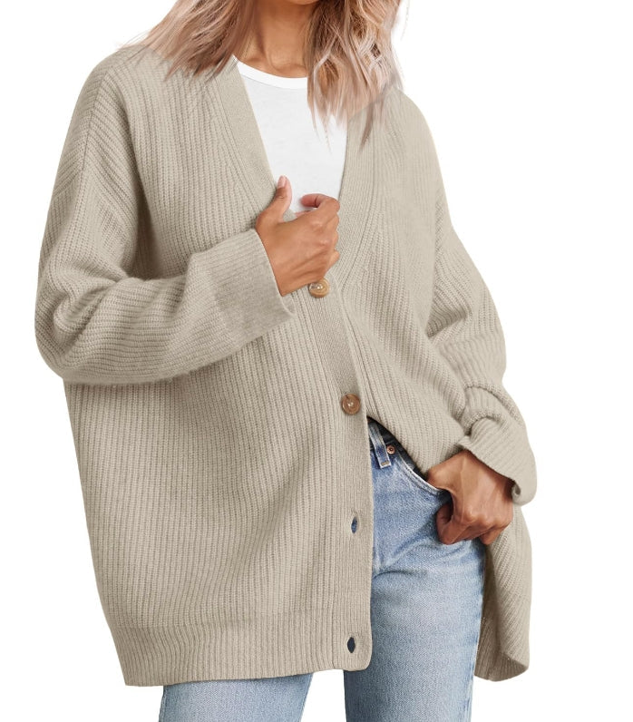 Women’s Long Open Design Cardigan - Ballie