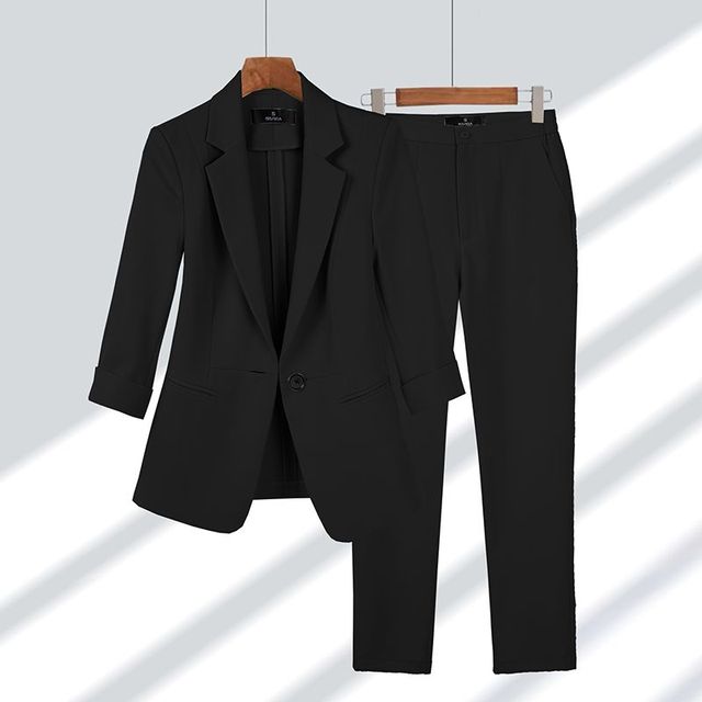 Blazer & Trouser Set | Violet