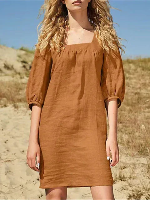 https://cdn.shopify.com/s/files/1/0785/0799/9567/files/2023-Summer-Casual-Women-Dress-Solid-Color-Square-Neck-Three-quarter-Sleeve-Elegant-Knee-length-Beach.jpg_640x640_1_8fb398ee-29f0-4dca-8275-4207ca550e85.webp?v=1745435295