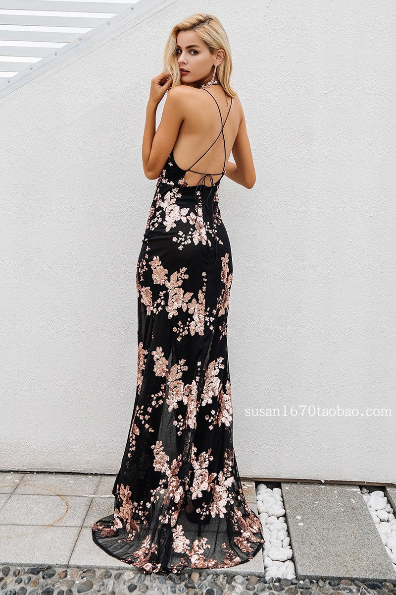 Women's Evening Maxi Dress - Cassidy