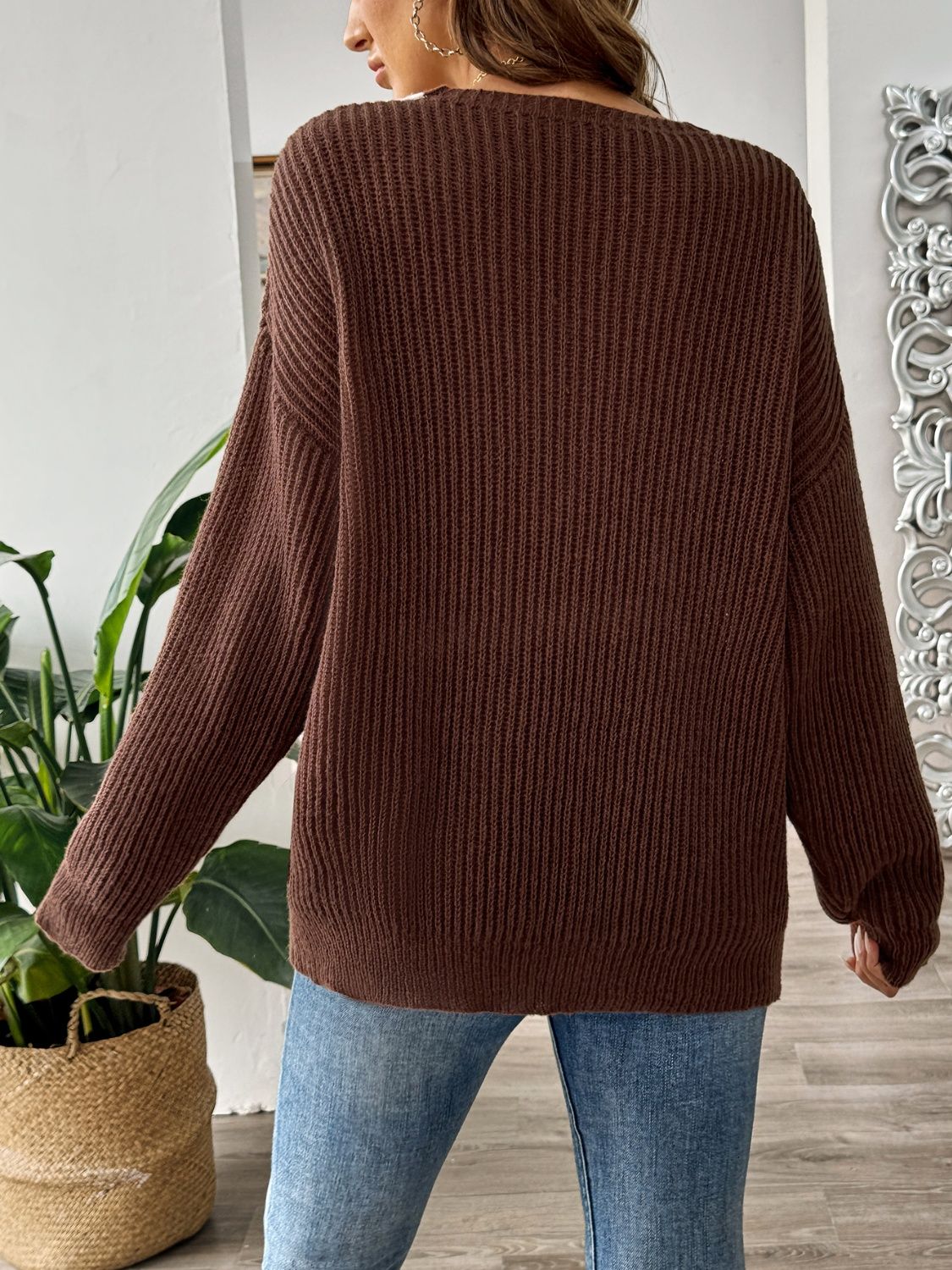 Women’s Oversized Chunky Knit Jumper - Raquel