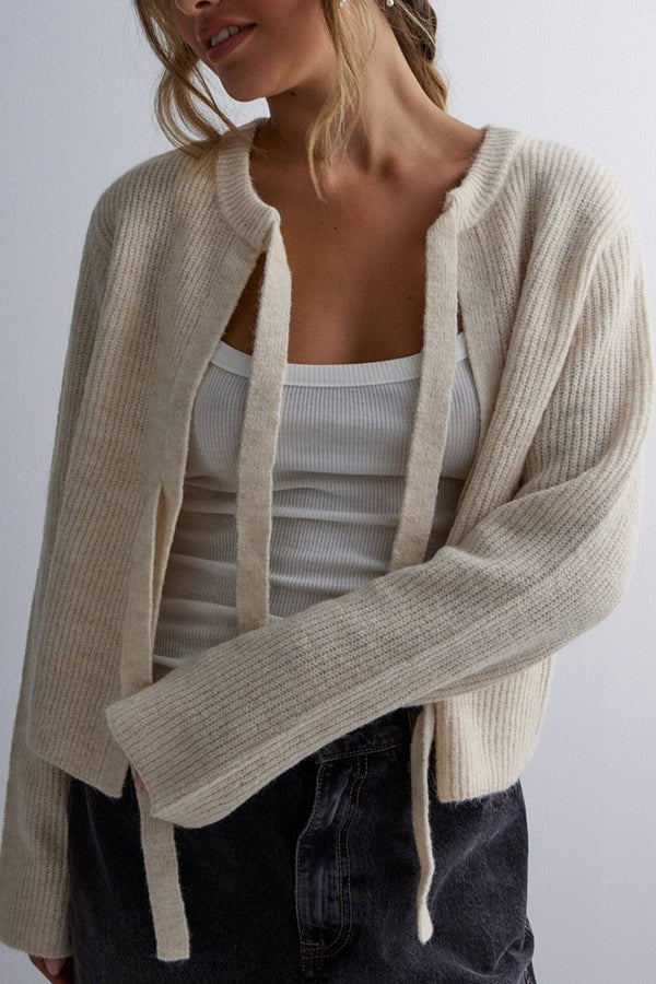 Women’s Knitted Long Cardigan - Vernice