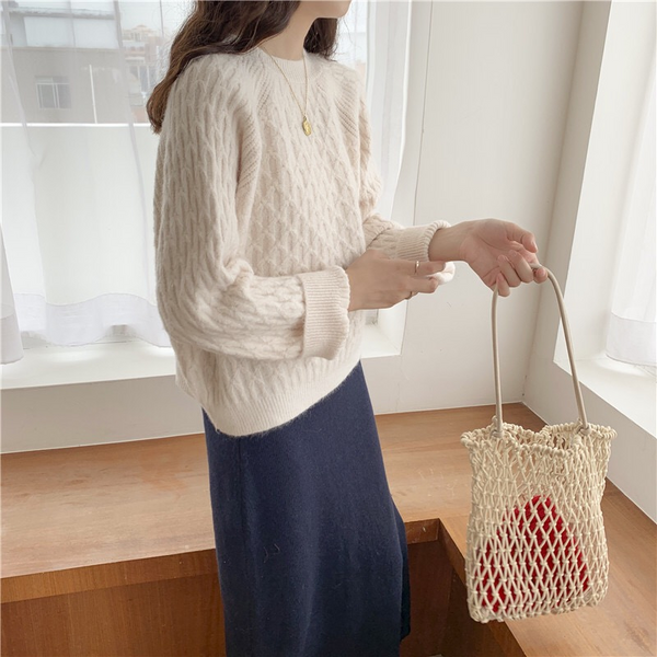 Women’s Oversized Cozy Sweater - Leira