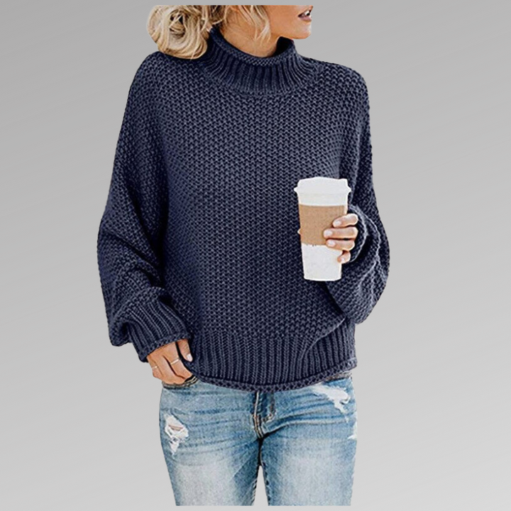 Variant image for Women’s Classic Knitted Sweater Relaxed Elegance - Mia-37