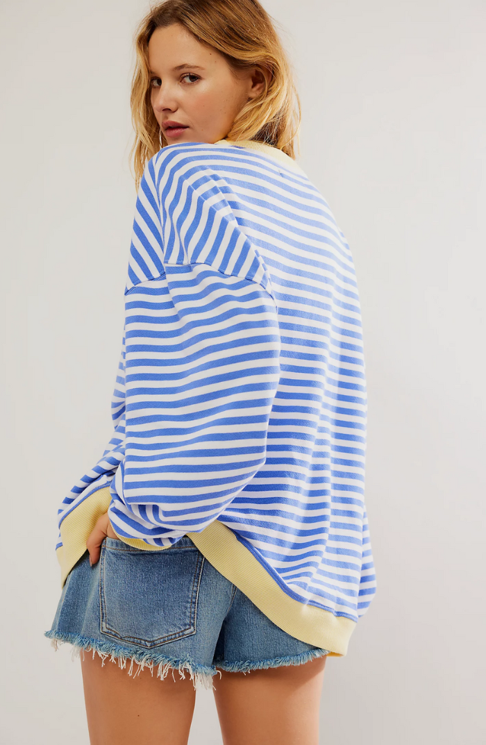 Women’s Cozy Striped Sweater - Sophia