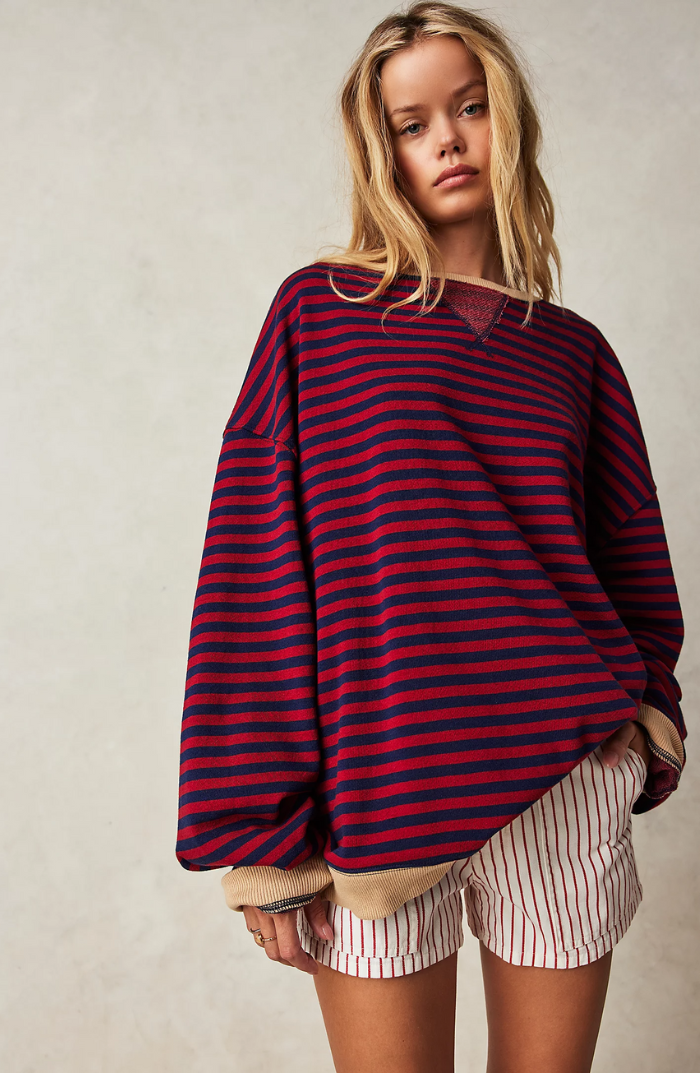 Women’s Oversized Casual Loose Fit Sweater - Sophenia