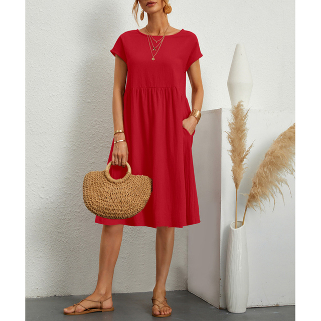 Women Sundress Midi Basic | Sasha