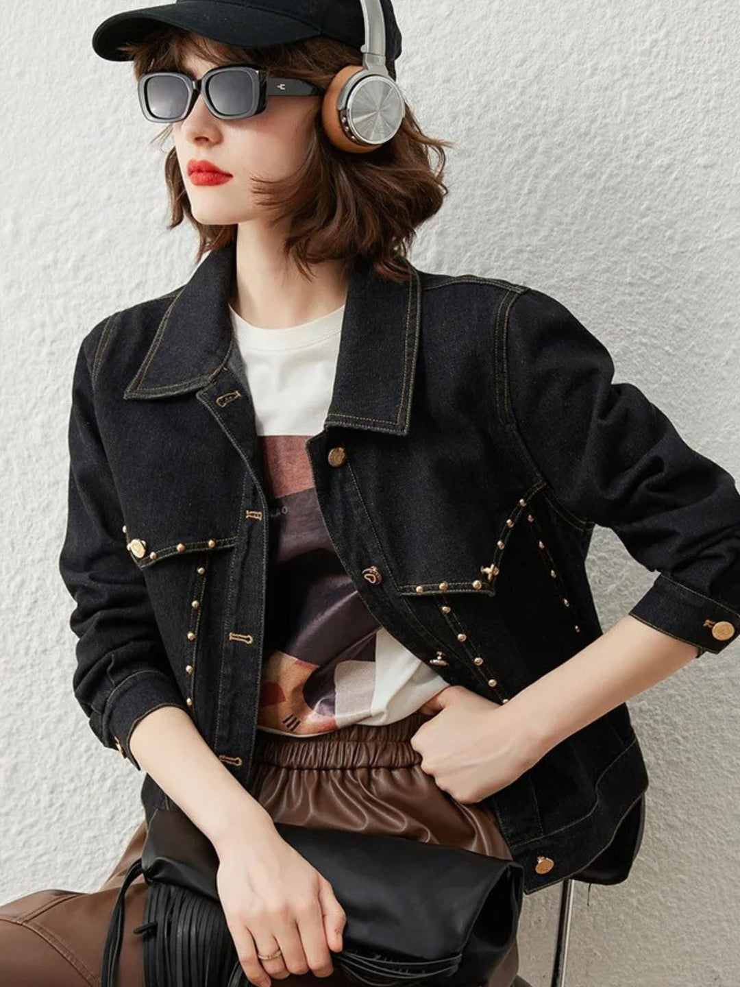 Women’s Denim Retro Jacket - Ava