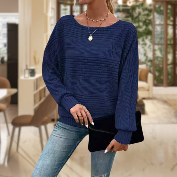 Women’s Loose Fit Crew Neck Sweater - Regenia