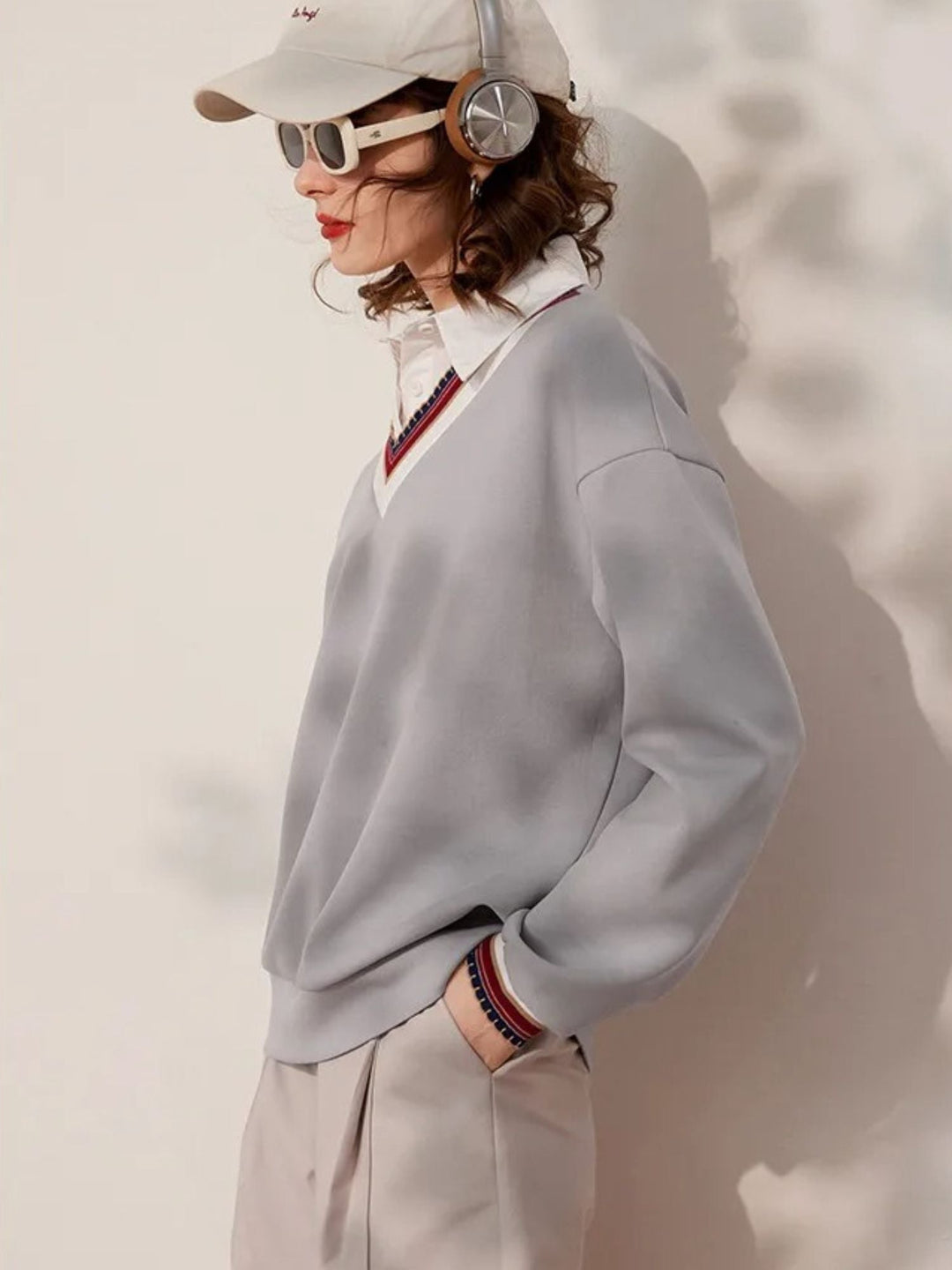 Women’s Layered Look Jumper - Emma