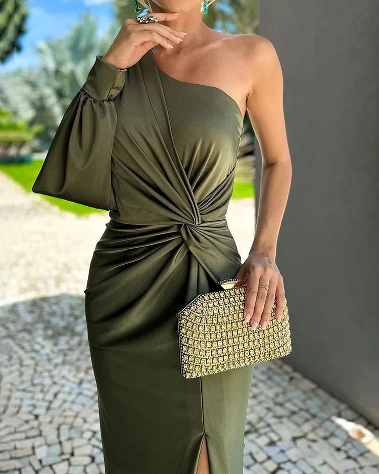 Women's Elegant Bodycon Maxi Dress - Eva