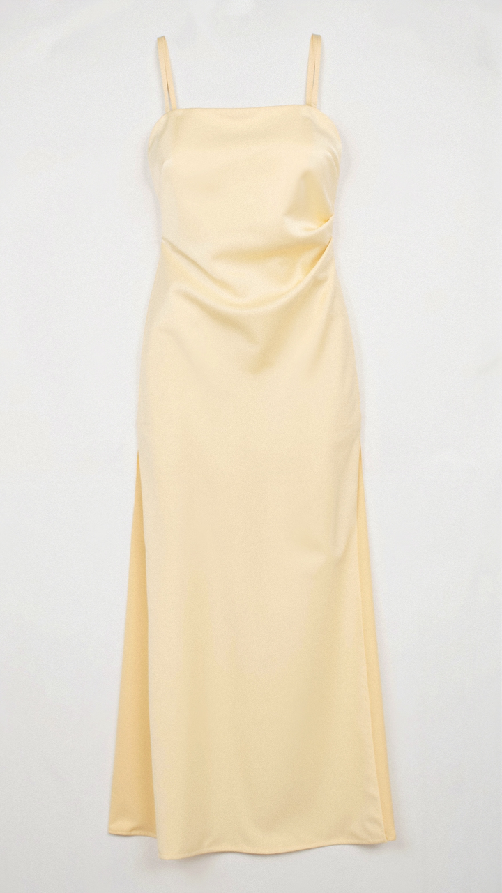 Women’s Chic Square Neckline Maxi Dress - July