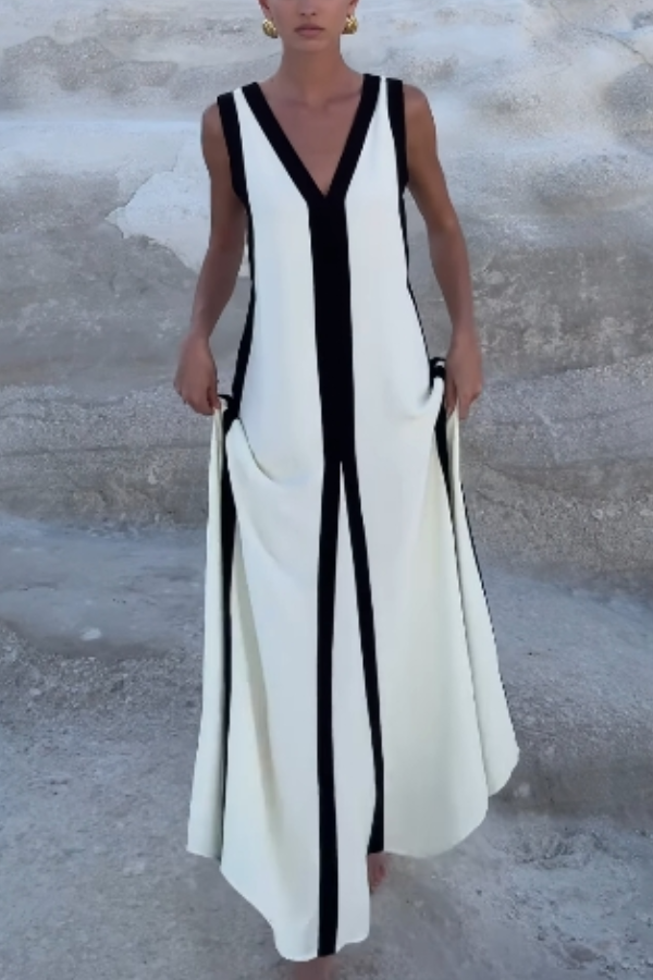 Women’s Elegant Reversible Maxi Dress - Lorelei