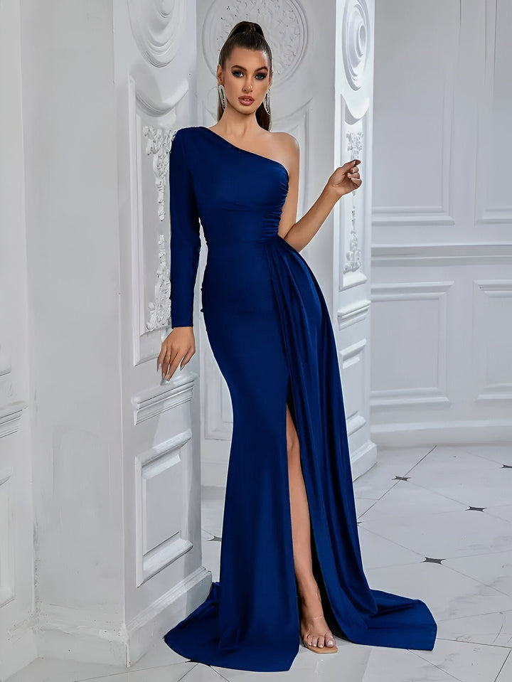 Women's Elegant Evening Maxi Dress - Sophia
