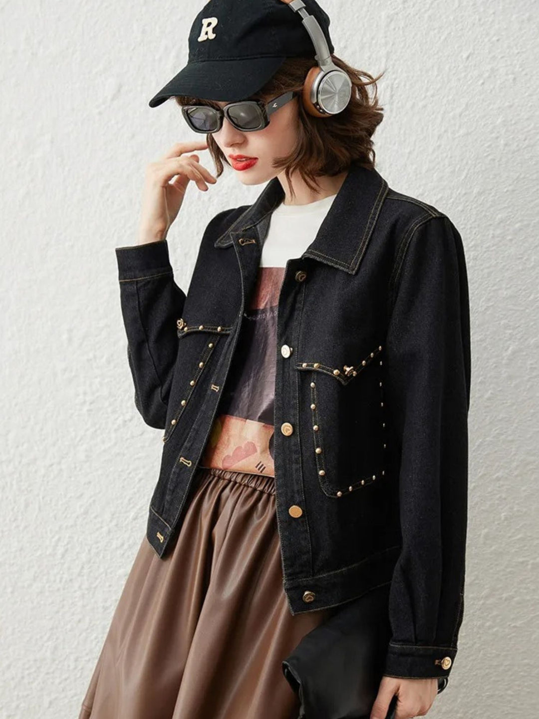 Women’s Denim Retro Jacket - Ava