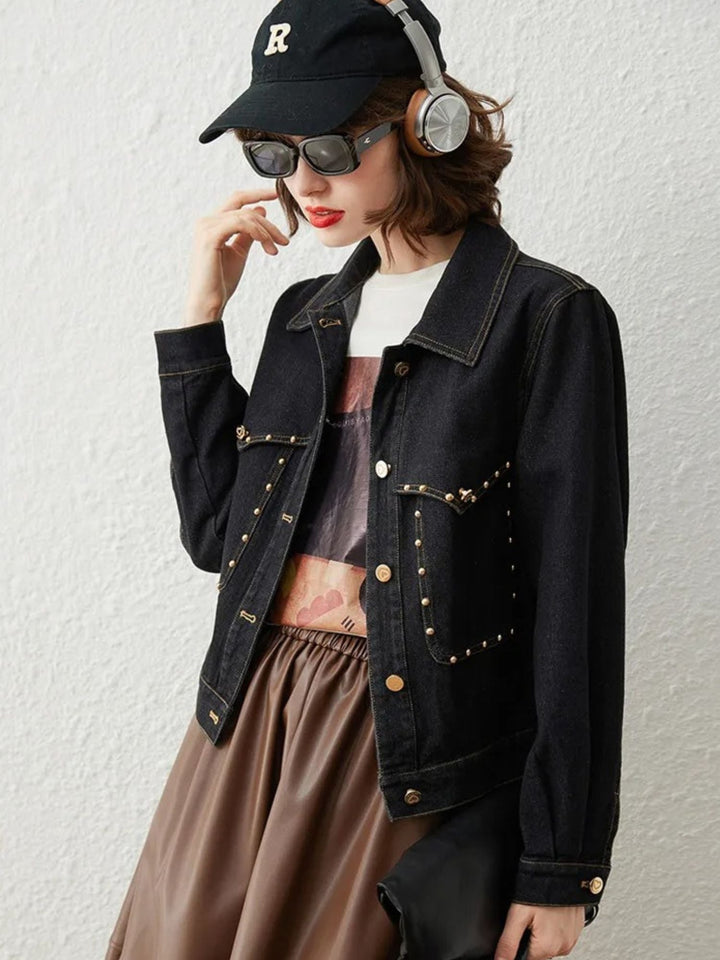 Women’s Denim Retro Jacket - Ava