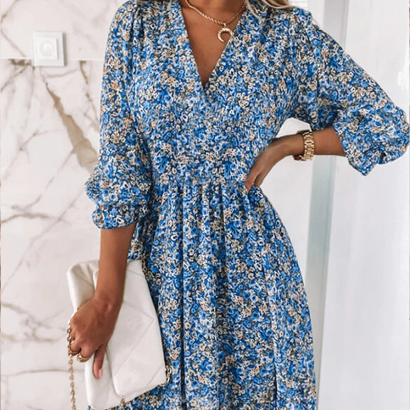 Variant image for Women’s Boho Maxi Dress Airy Chic Design - Valentina-18