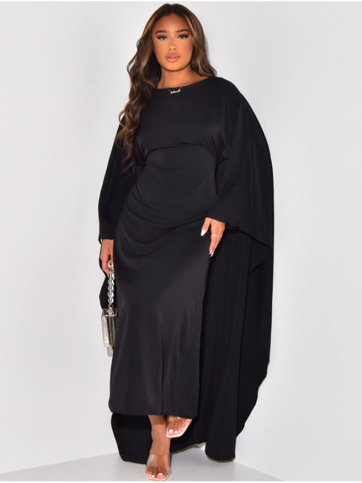 Variant image for Women’s Elegant Cape Maxi Dress Lightweight Flowing Design - Marleen-6