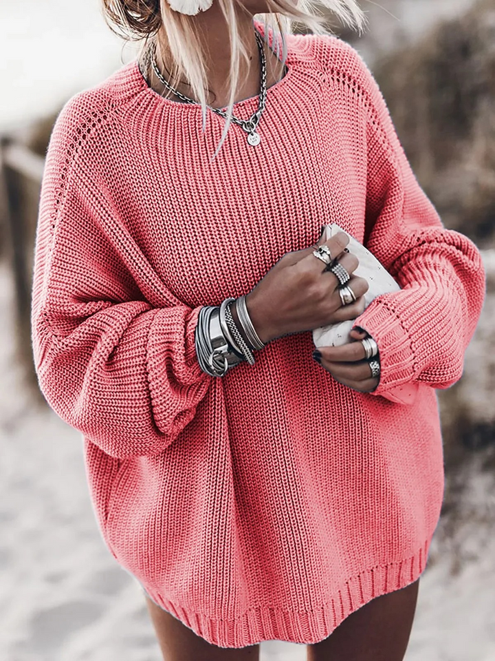 Women's Casual Knitted Sweater - Helandia