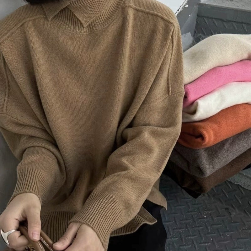 Women’s Comfortable Knit Sweater - Virginia