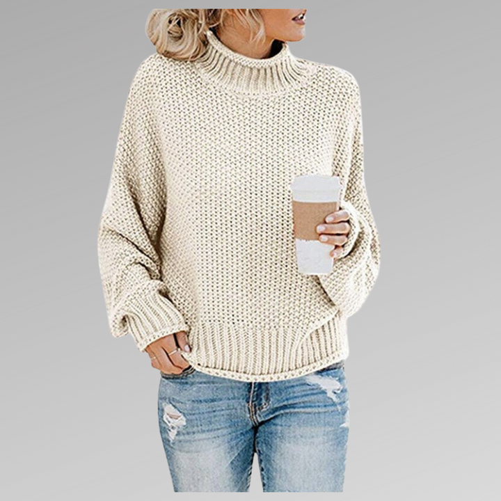 Variant image for Women’s Classic Knitted Sweater Relaxed Elegance - Mia-43