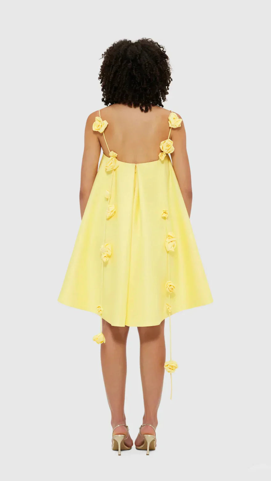Women’s Elegant A-Line Mini Dress - Odette