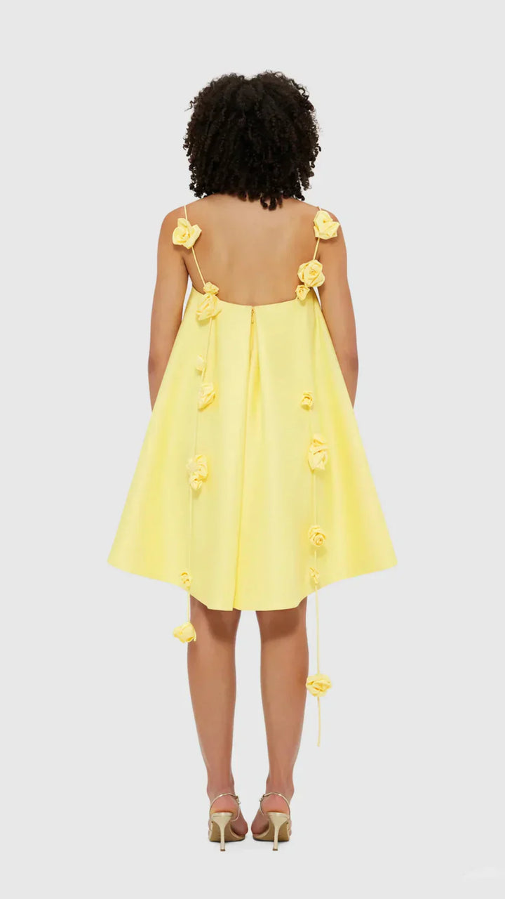 Women’s Elegant A-Line Mini Dress - Odette