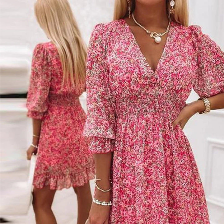 Women’s Airy Chic Boho Maxi Dress - Valentina
