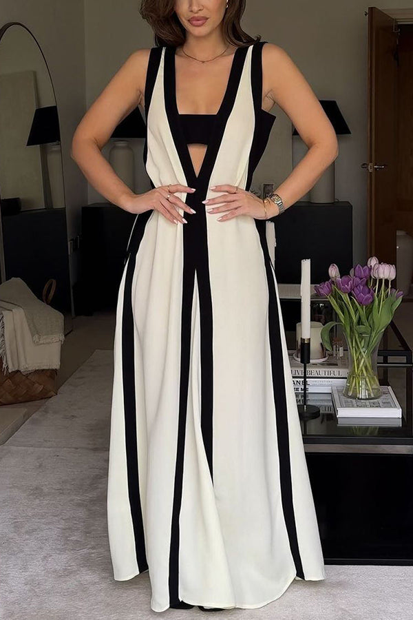 Women’s Elegant Reversible Maxi Dress - Lorelei