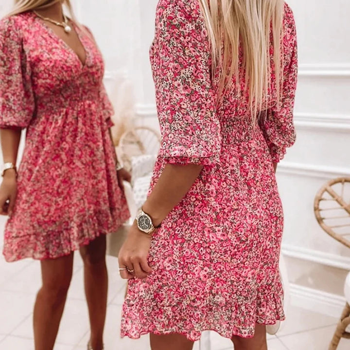 Women’s Airy Chic Boho Maxi Dress - Valentina