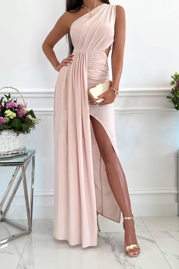 Women's One Shoulder Summer Maxi Dress - Freya