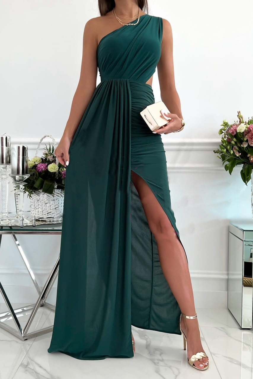 Women's One Shoulder Summer Maxi Dress - Freya