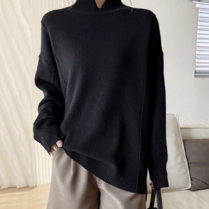 Variant image for Women’s Knit Sweater Comfortable Fit - Autumn Classic-8
