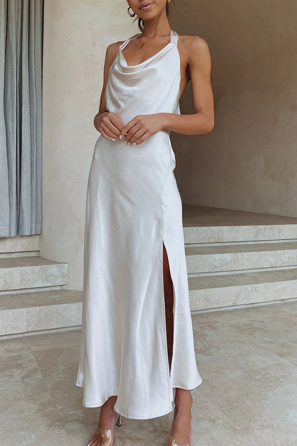 Variant image for Women’s Maxi Dress Elegant Bare Back Design - Olivia-13