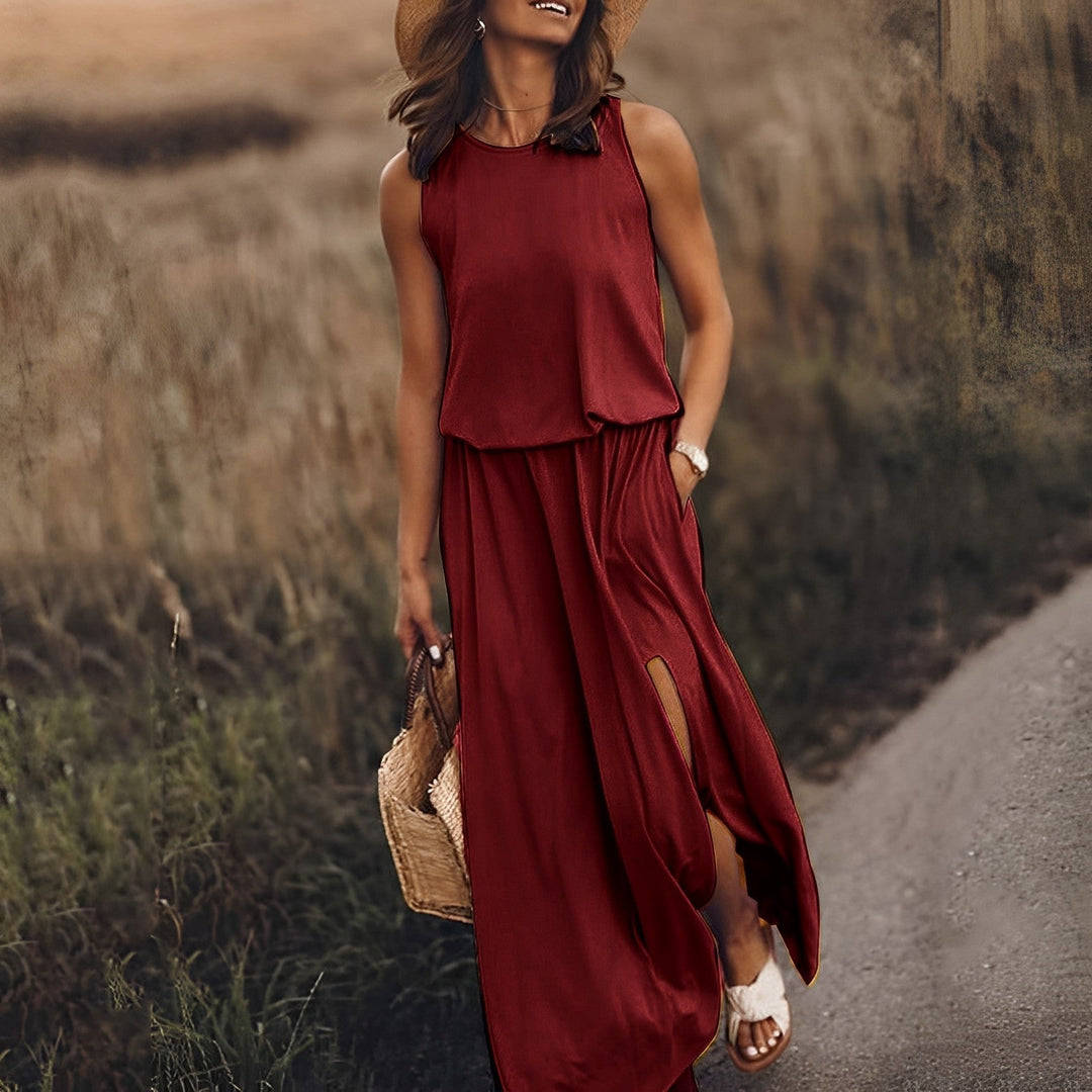  Ladies Casual Maxi Summer Dress - Natalie-1