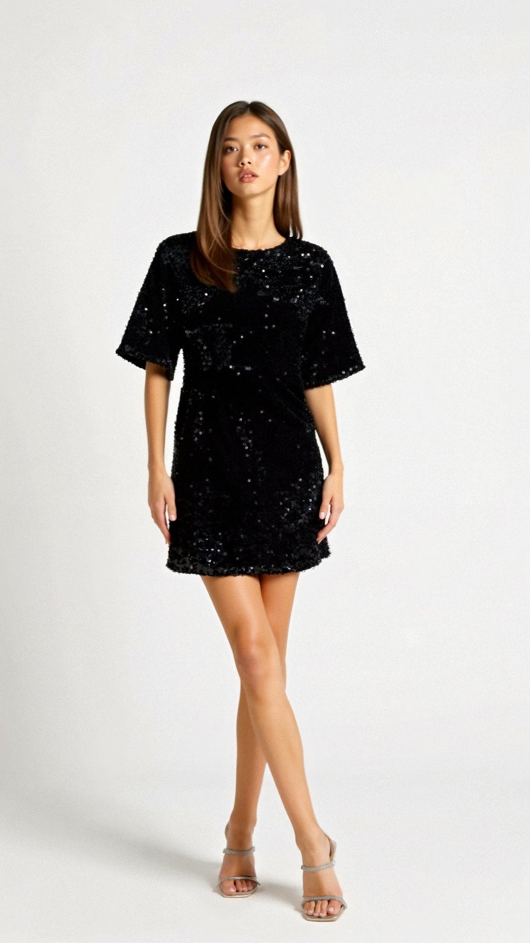 Women’s Sequined Mini Dress  - Ava