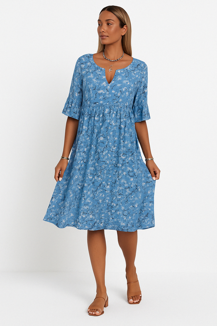 Women’s Elegant Floral Maxi Dress - Annalena
