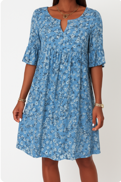 Women’s Elegant Floral Maxi Dress - Annalena