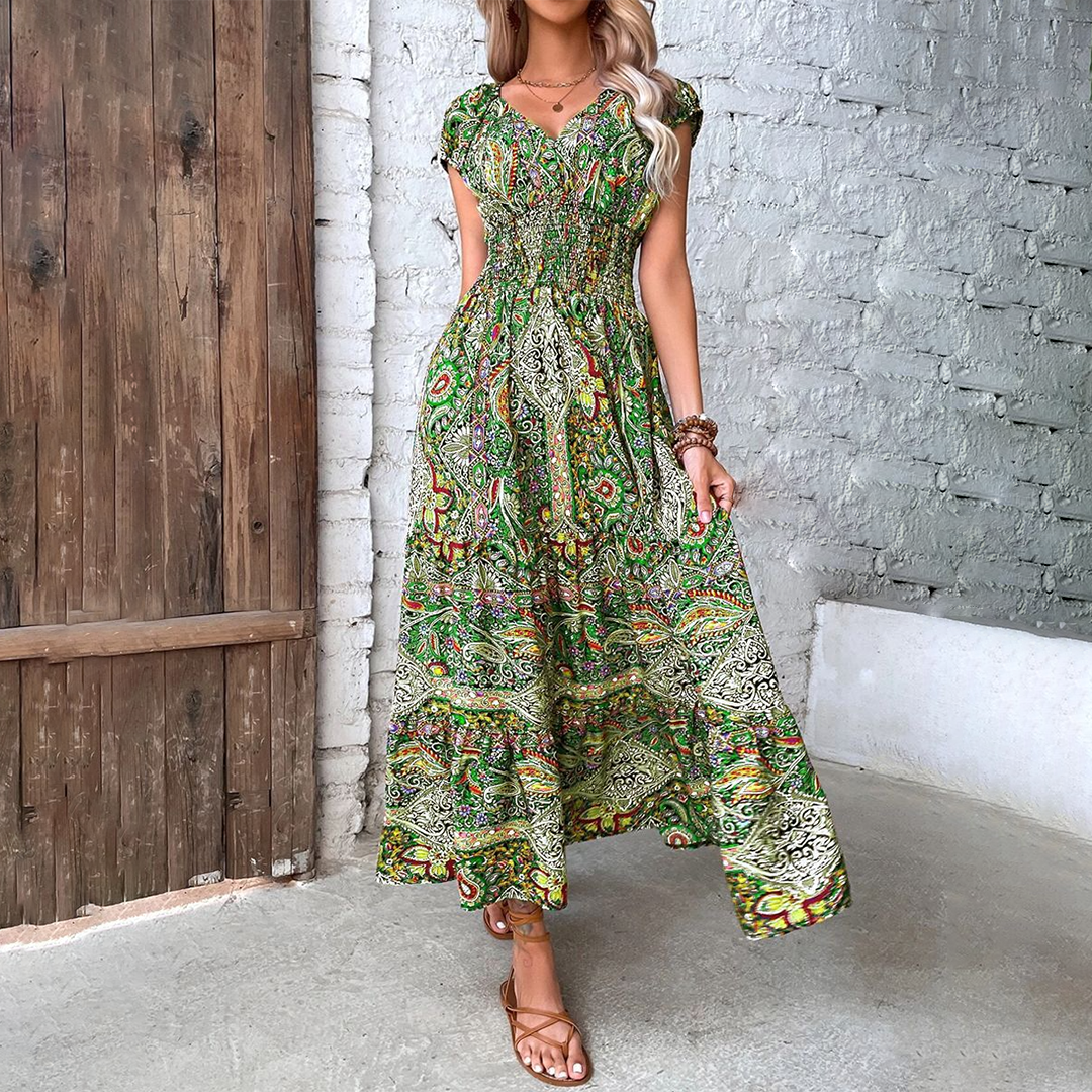  Ladies Boho Maxi Summer Dress - Elvira-2