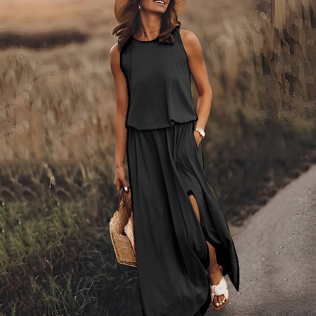  Ladies Casual Maxi Summer Dress - Natalie-4