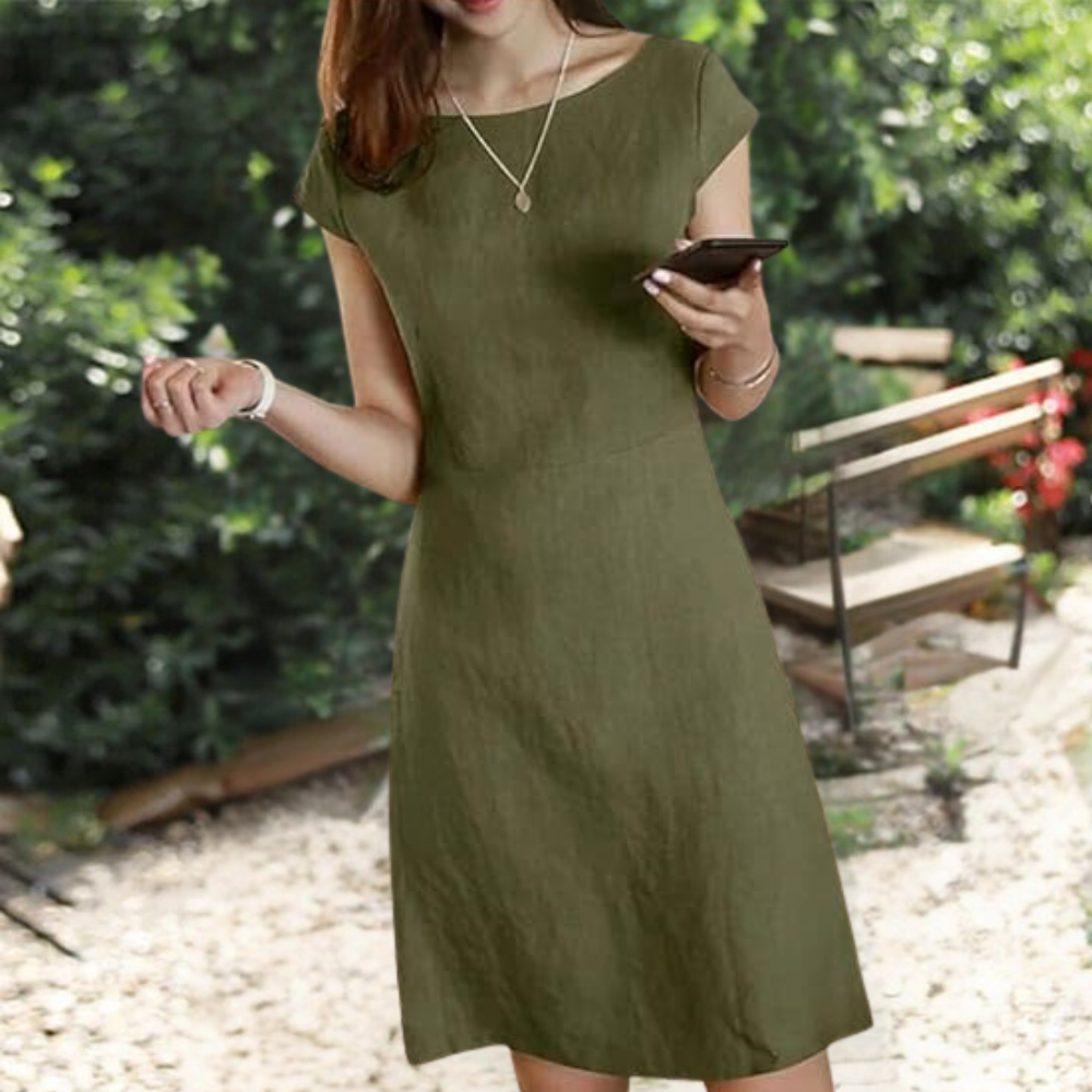  Ladies Casual Mini Summer Dress - Trina-2