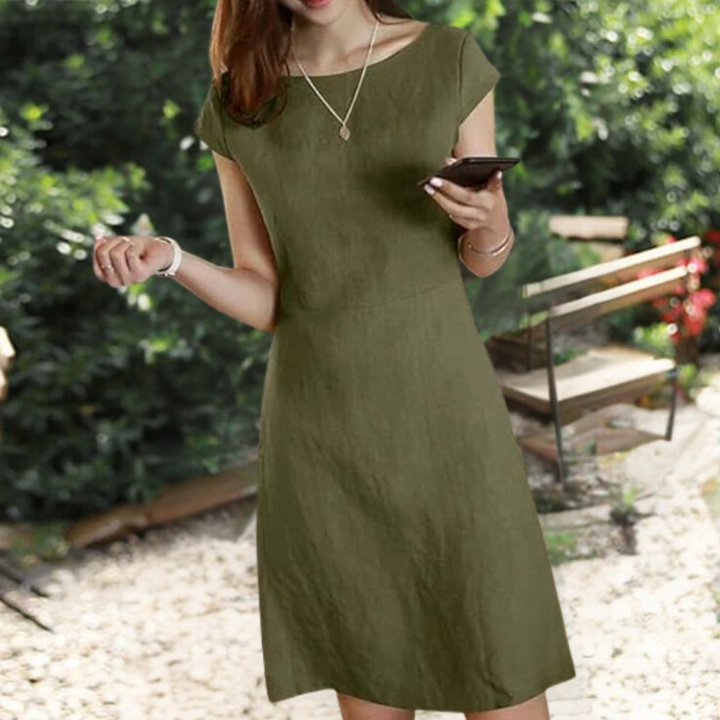  Ladies Casual Mini Summer Dress - Trina-2