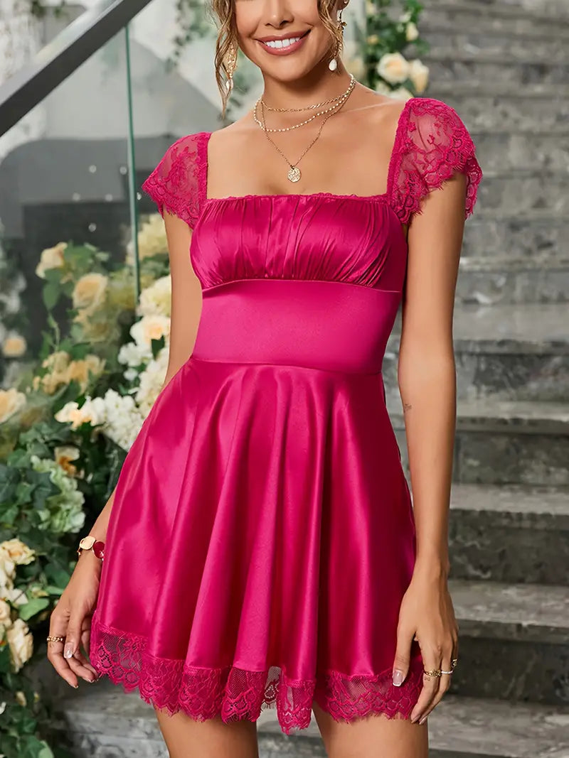 Women's Casual Mini Dress - Scarlett