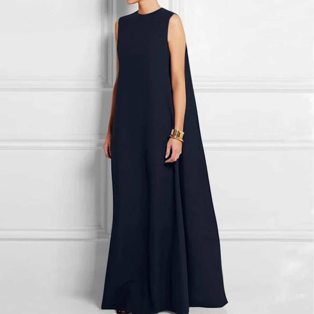 Women Sleeveless A-Line Evening Gown | Faye