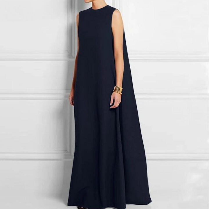 Women Sleeveless A-Line Evening Gown | Faye