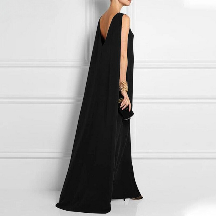 Women Sleeveless A-Line Evening Gown | Faye