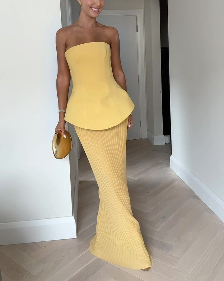 Strapless Maxi Dress | Eloise