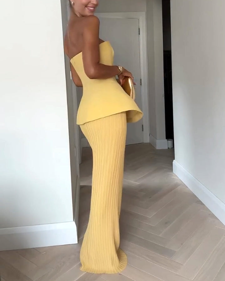 Strapless Maxi Dress | Eloise